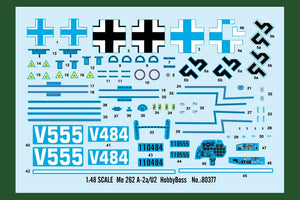 Hobby Boss 80377 Me 262 A-2a/U2 – zdjęcie 3