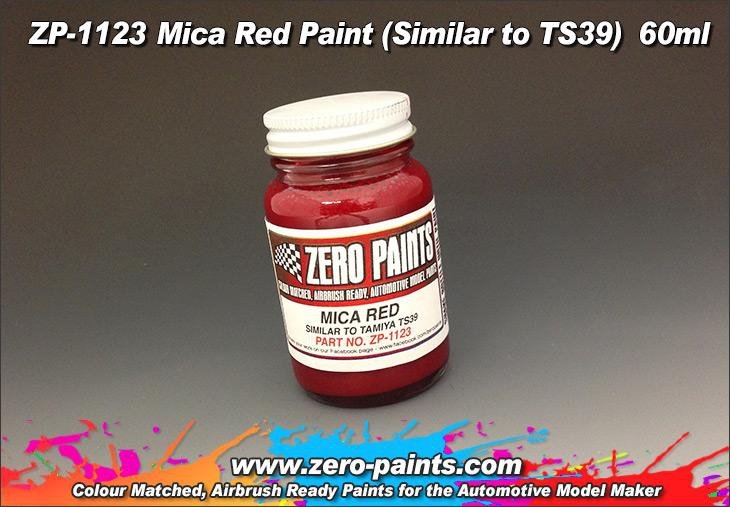 Zero Paints ZP-1123 Mica Red Paint (Similar to TS39) 60ml