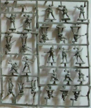 Hat 8119 WWII German on bicycles 1/72