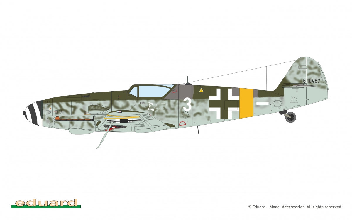 Eduard 70164 Bf 109G-10 WNF/ Diana ProfiPACK Edition 1/72 – immagine 11
