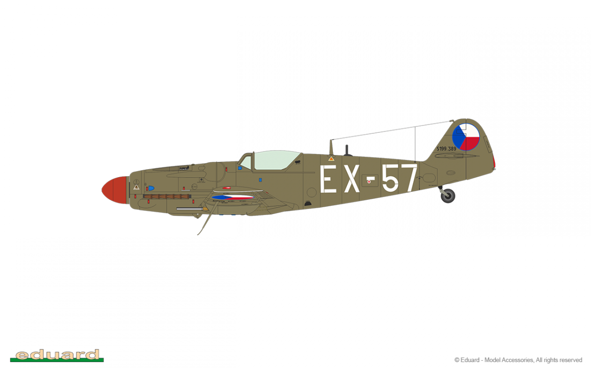 Eduard 70151 Avia S-199 bubble canopy 1/72 – Bild 11