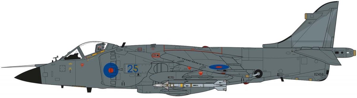 Airfix 04051A BAe Sea Harrier FRS.1 1/72 – imagen 3