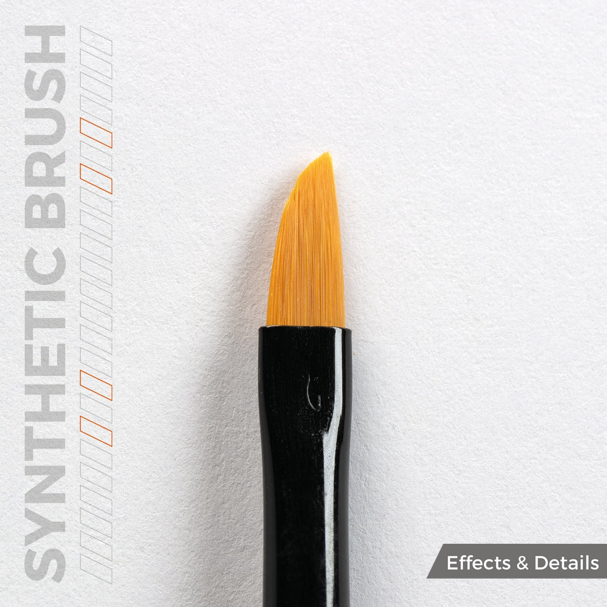 AK Interactive AKB012 AK SYNTHETIC BRUSH – DAGGER L