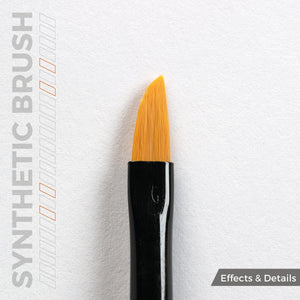 AK Interactive AKB012 AK SYNTHETIC BRUSH – DAGGER L