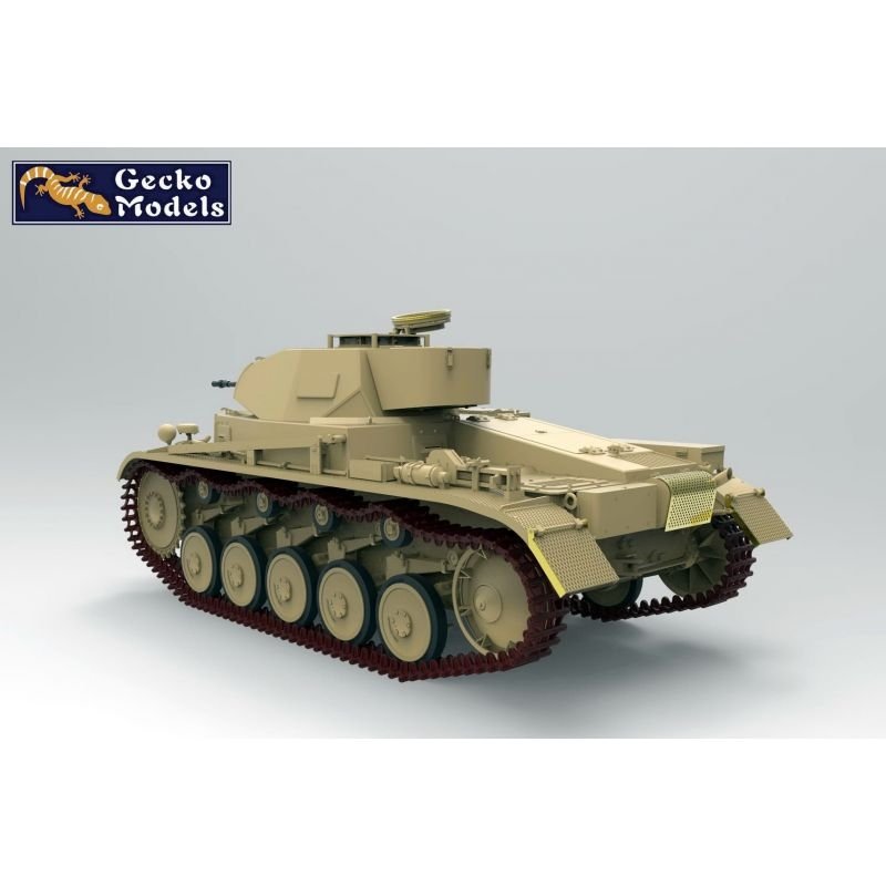 Modèles Gecko 16GM0009 Pz.kpfw II (Sd.Kfz. 121) Ausf. F (Afrique du Nord &amp;amp; Front Italien) 1/16 – image 6