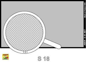 Aber S-18 Drilled plate 1,0 mm – immagine 2