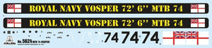 Italeri 5624 Vosper 74 Torpedo Boat with crew (7 FIGURES &amp;amp; ACCESSORIES INCLUDED) 1/35 – imagen 3