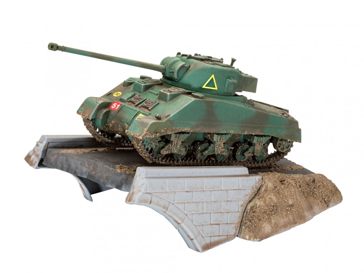 Revell 03299 Sherman Firefly - First Diorama Set 1/76 – zdjęcie 2