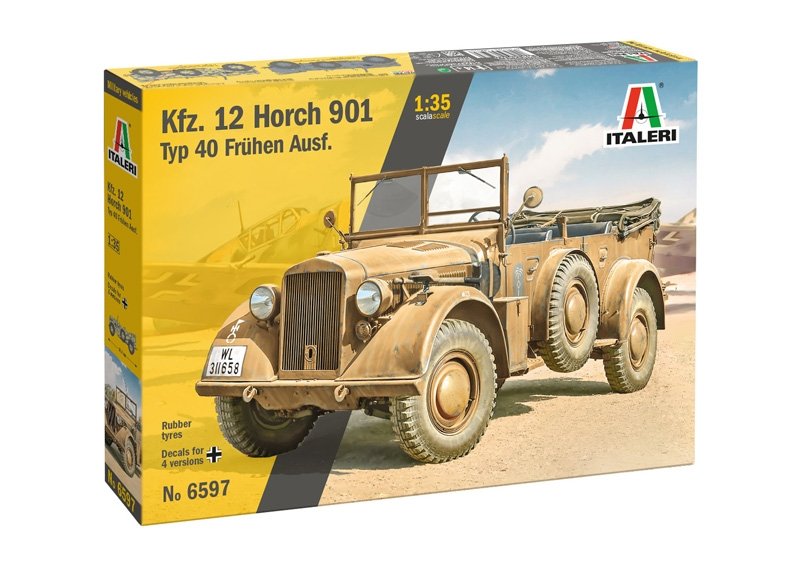 Italeri 6597 Horch 901 Typ 40 Kfz.12 1/35 – image 2