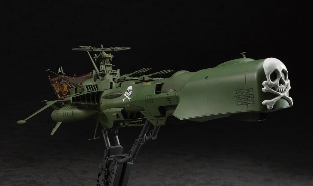 Hasegawa CW05 Space Pirate Battleship Arcadia 1/1500 – Bild 4