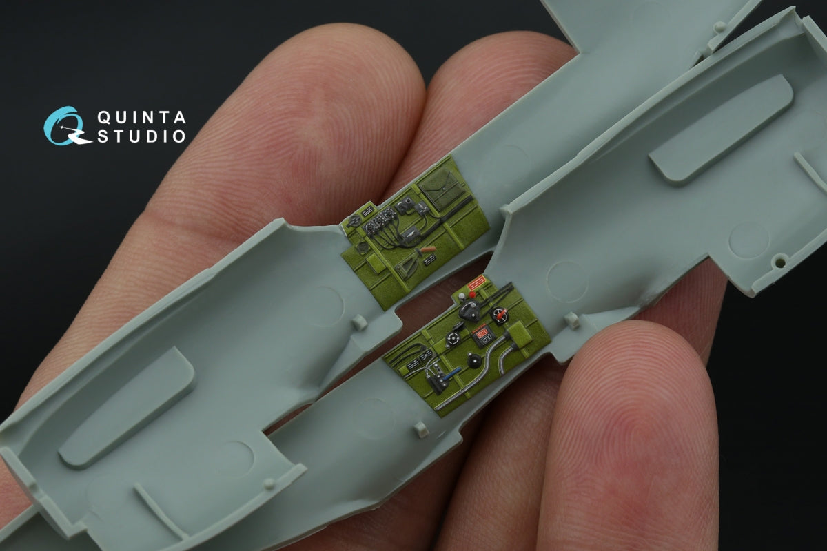 Quinta Studio QD+72212 P-40M Warhawk 3D-Printed &amp;amp; coloured Interior on decal paper (Academy) (with 3D-printed resin parts) 1/72 – Bild 10