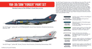 Hataka Hobby HTK-AS111 Yak-38/38M &amp;quot;Forger&amp;quot; paint set (6x17ml) – immagine 2