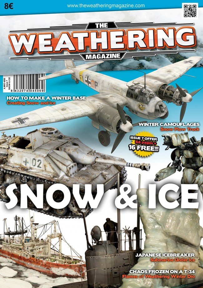 A.Mig 4506PL Le magazine Weathering, vol. 6 « Neige et glace » (édition polonaise)