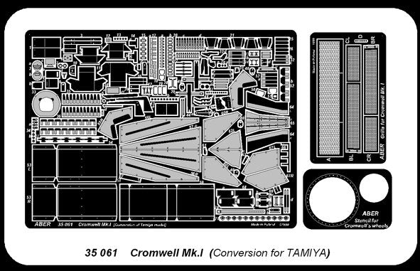 Aber 35061 Cromwell Mk.I konwersja (TAM) 1/35 – immagine 4