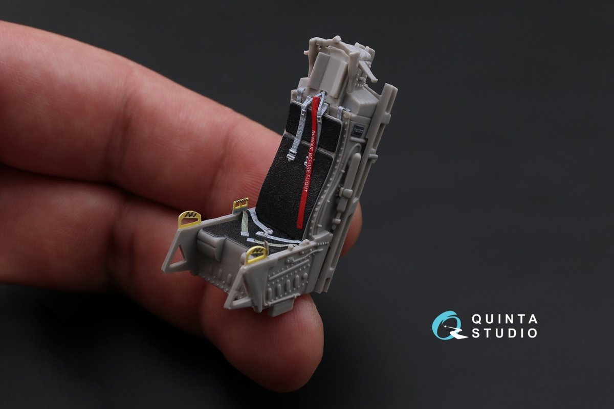 Quinta Studio QD32073 A-10C 3D-Printed &amp;amp; coloured Interior on decal paper (for Trumpeter kit) 1/32 – immagine 10