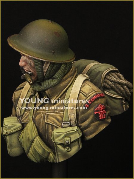 Young Miniatures YM1853 British Commandos WWII 1/10 – immagine 3