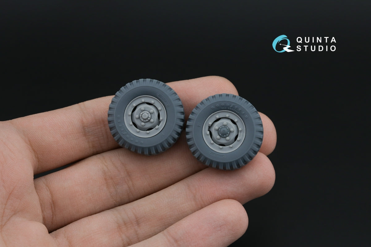 Quinta Studio QT35011 Dodge WC Family tyre set (Zvezda) 1/35 – imagen 8