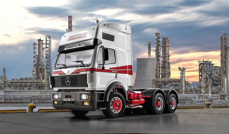 Italeri 3924 MERCEDES-BENZ SK EUROCAB 6x4 1/24 – immagine 2