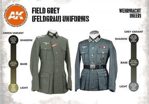 AK Interactive AK11627 FIELD GRAY (FELDGRAU) UNIFORMS – image 3