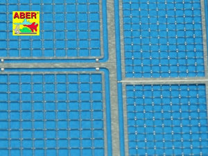 Aber 35G17 Grilles for german tank Tiger Porsche 1/35 – immagine 3