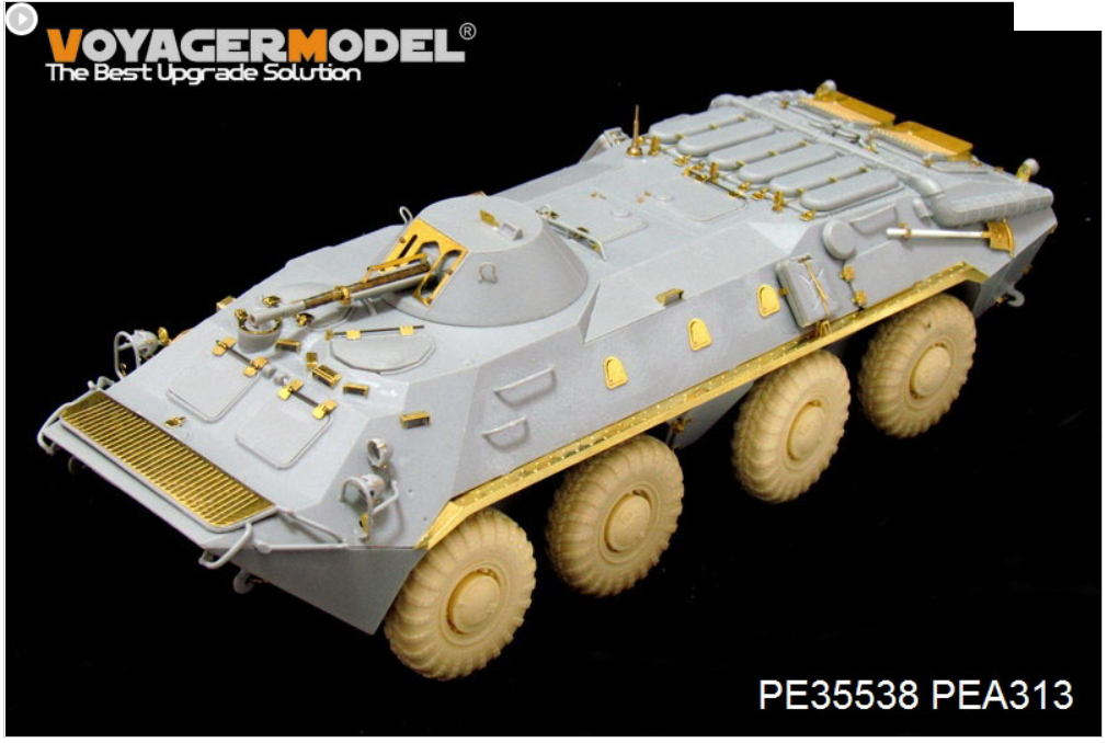 Voyager Model PE35538 Modern Russian BTR-70 APC Early version For TRUMPETER 01590 1/35 – zdjęcie 2