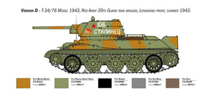 Italeri 6570 T-34/76 mod. 1943 1/35 – image 8