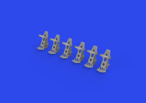 Eduard 632191 Luftwaffe rudder pedals PRINT 1/32 – immagine 2