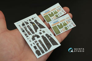 Quinta Studio QD32012 Mirage 2000D 3D-Printed &amp;amp; coloured Interior on decal paper (for Kitty Hawk kit) 1/32 – zdjęcie 2