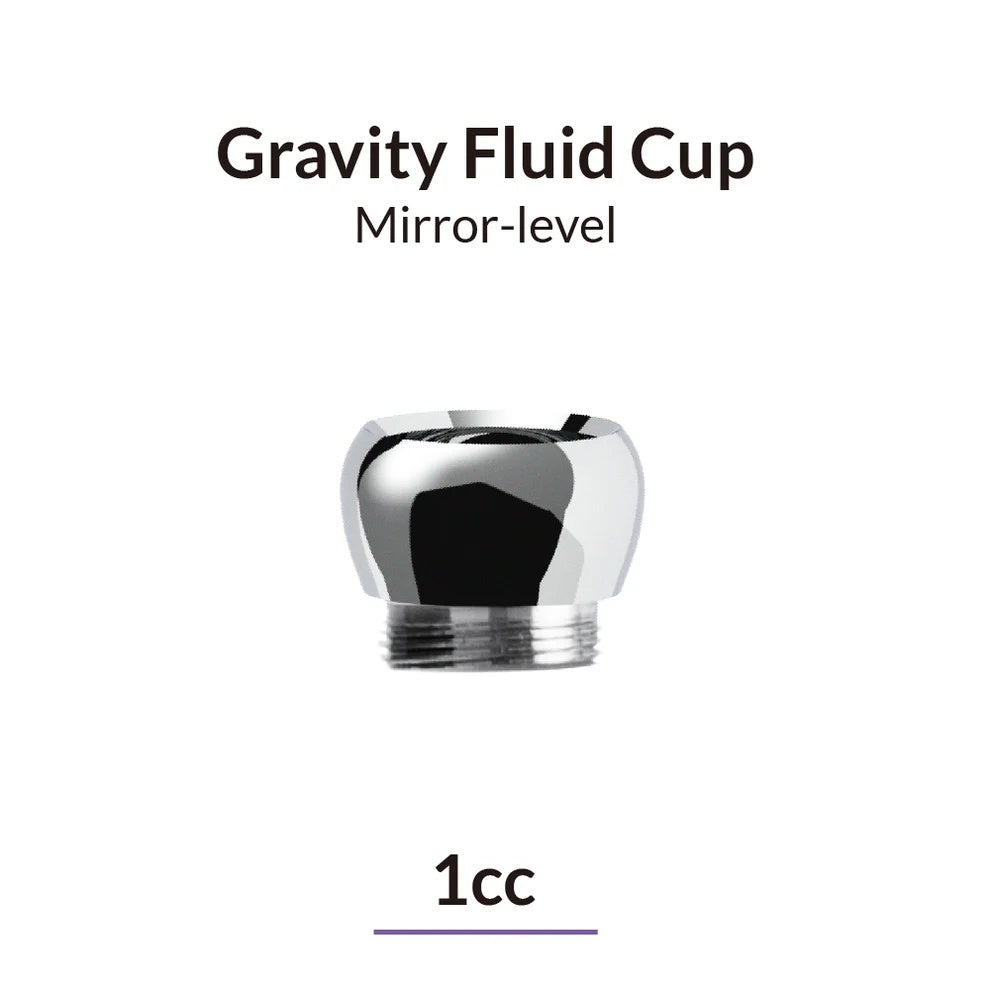 Gaahleri 42922 1 ml Mirror-Lever Gravity Fluid Airbrush Cup