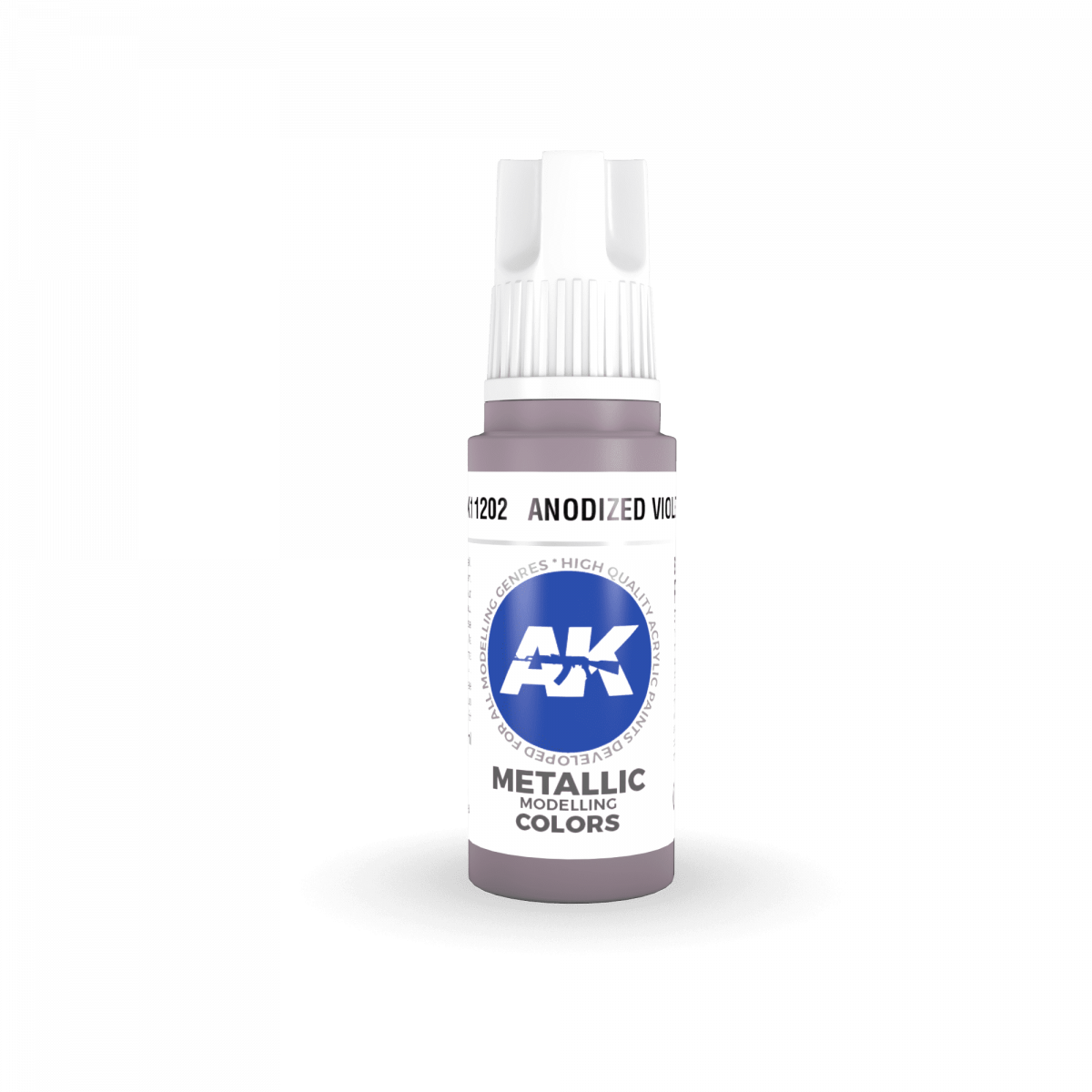 AK Interactive AK11202 ANODIZED VIOLET – METALLIC 17ml – Bild 2
