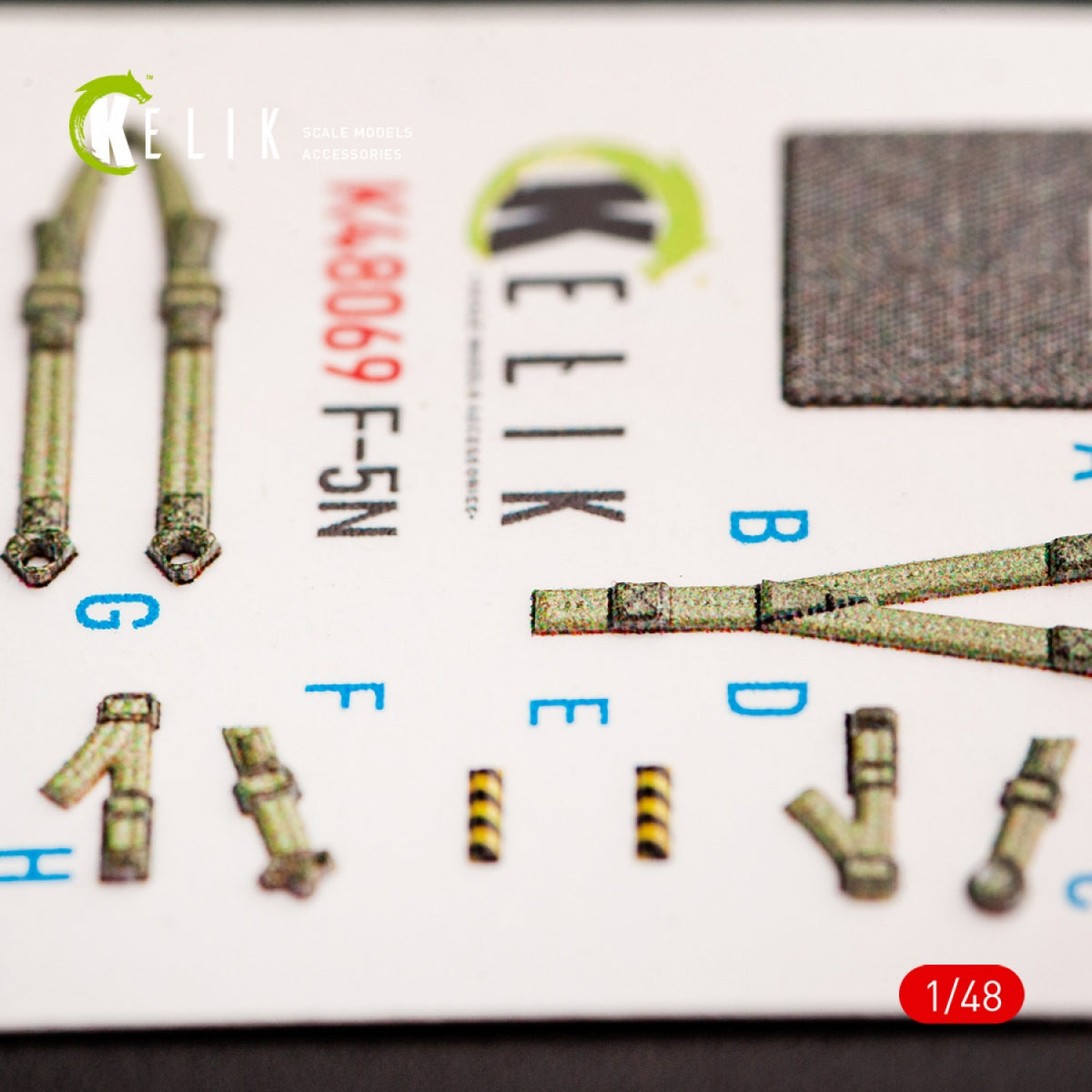 KELIK K48069 F-5N INTERIOR 3D DECALS FOR AFV CLUB KIT 1/48 – zdjęcie 6