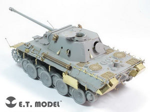 E.T. Model E35-124 WWII German Panther D Basic (For DRAGON Smart Kit) 1/35 – immagine 3