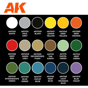 AK Interactive AK11766 SIGNATURE SET – RAÚL GARCÍA LATORRE – SCOTTISH TARTANS PAINT SET 18x17 ml – immagine 3