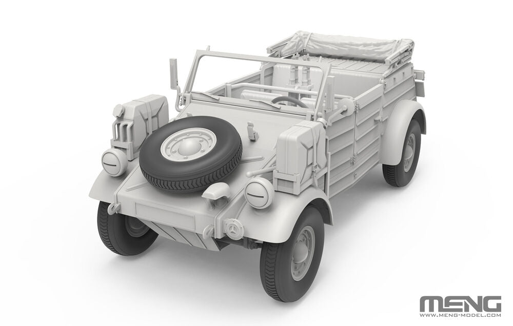 Meng Model VS-015 Type 82 German Pkw.K1 Kubelwagen (North Africa) 1/35 – immagine 2