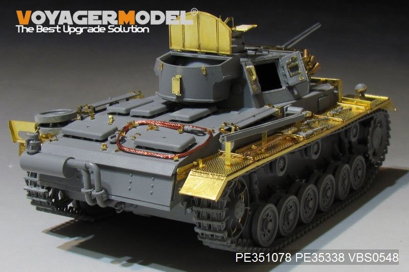 Voyager Model PE351078B WWII German Pz.KPfw.III Ausf.M basic for Takom 1/35 – imagen 7