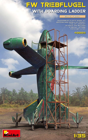 MiniArt 40005 FOCKE WULF TRIEBFLUGEL WITH BOARDING LADDER 1/35