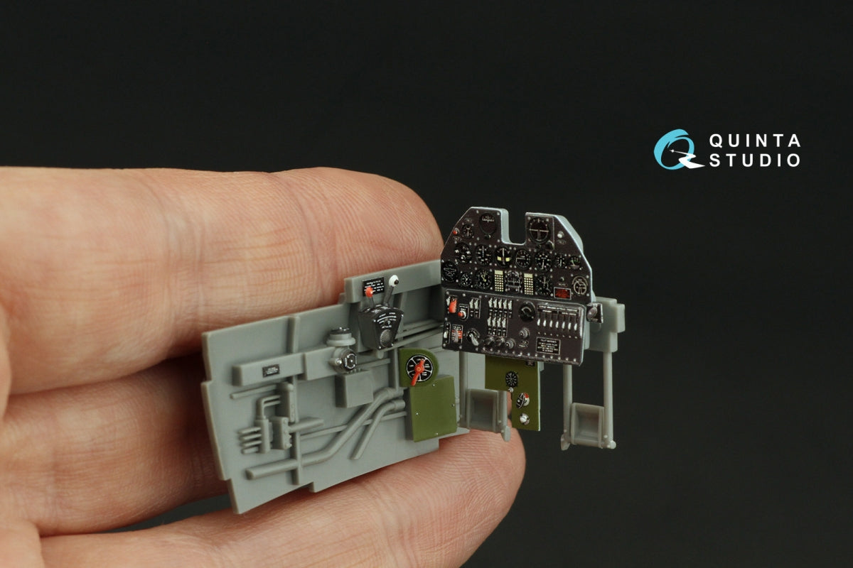 Quinta Studio QD32223 P-40M 3D-Printed coloured Interior on decal paper (Hasegawa) 1/32 – immagine 10