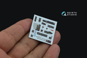 Quinta Studio QD72146 KA-6D Intruder 3D-Printed coloured Interior on decal paper (conversion from Trumpeter) 1/72 – immagine 7