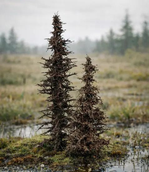 Model Scene SP099 Standing Dead Spruces - 7/10cm – imagen 2