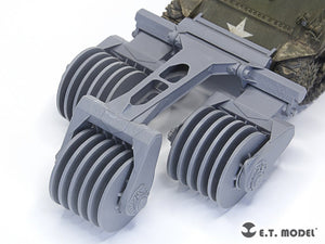 E.T. Model P35-041 WWII US ARMY T1E1 &amp;quot;Earthworm&amp;quot; Mine Exploder (for Late M32B1 Hull) ( 3D Printed ) 1/35 – immagine 5
