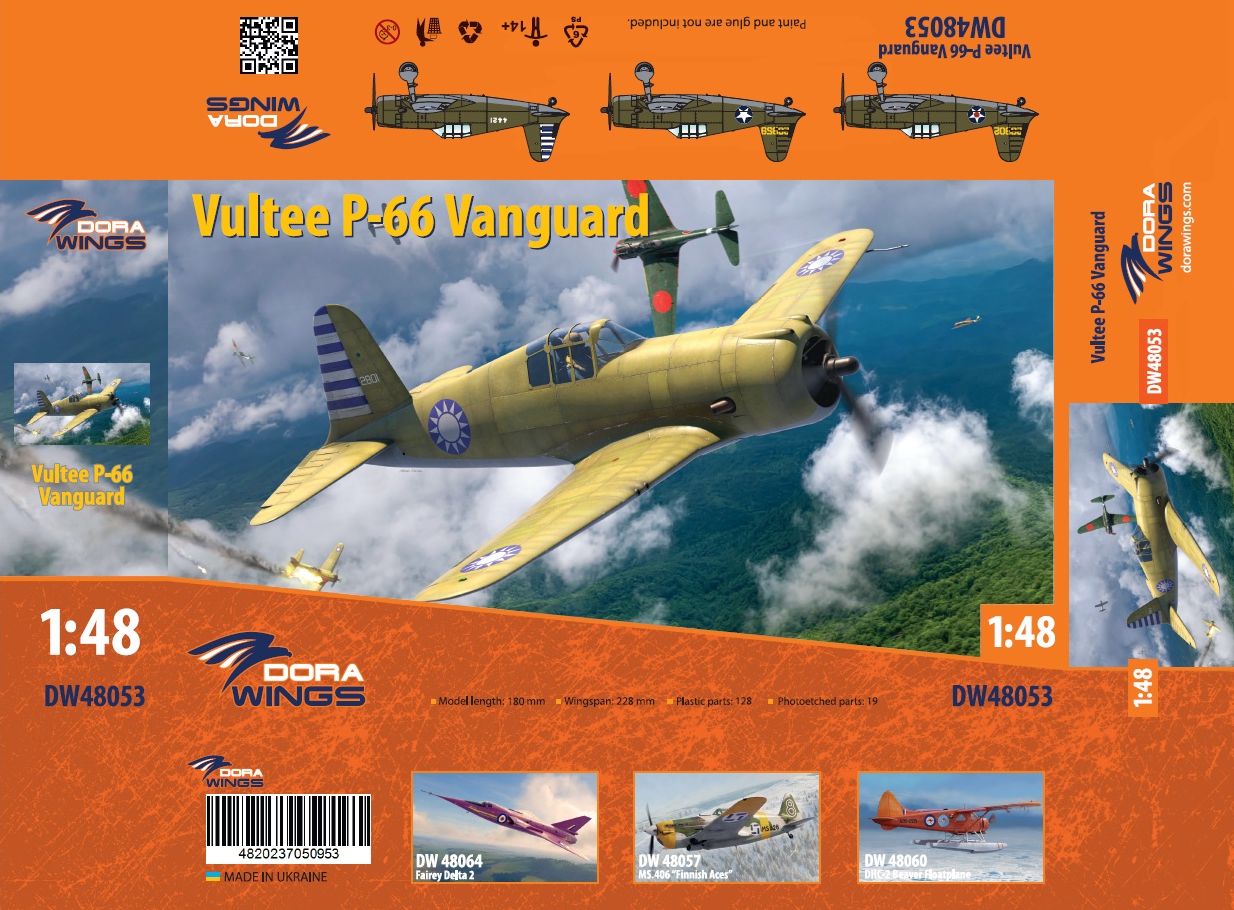 Dora Wings 48053 Vultee P-66 Vanguard 1/48 – zdjęcie 2