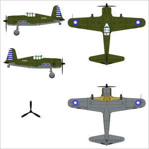 Dora Wings 48053 Vultee P-66 Vanguard 1/48 – zdjęcie 6