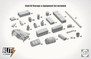 Takom 8017 StuH 42 StuG III Ausf. G Mid Production 2 in 1 1/35 – immagine 5