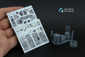Quinta Studio QDS+32230 Tornado IDS Italian 3D-Printed &amp;amp; coloured Interior on decal paper (Italeri) (Small version) (with 3D-printed resin parts) 1/32 – imagen 2