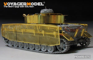 Voyager modèle PEA450 WWII allemand Pz.Kpfw.IV Ausf.J &amp;quot;Thoma Shields&amp;quot; treillis métallique schürzen (dernière production) (POUR Boder 35008) 1/35 – image 5