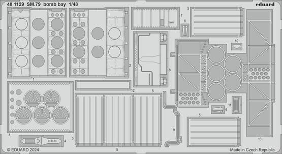 Eduard BIG49405 SM.79 EDUARD 1/48 – zdjęcie 2