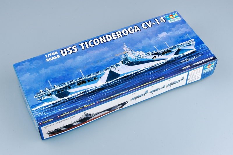 Trumpeter 05736 USS Ticonderoga CV-14 1/700 – immagine 2