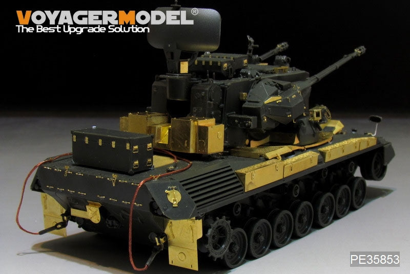 Voyager Model PE35853 Modern German Gepard A2 SPAAG Basic For MENG TS-030 1/35 – zdjęcie 11