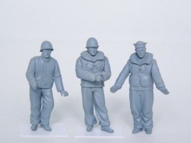 Trumpeter 00408 Équipage de LCM USN de la Seconde Guerre mondiale (1/35) – image 3