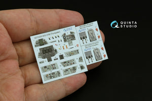 Quinta Studio QD72205 MiG-31M 3D-Printed &amp;amp; coloured Interior on decal paper (Trumpeter) 1/72 – immagine 9